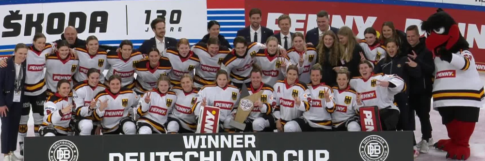 Die deutsche Frauen-Auswahl gewinnt abschließend 9:1 gegen Ungarn und verteidigt den Deutschland Cup