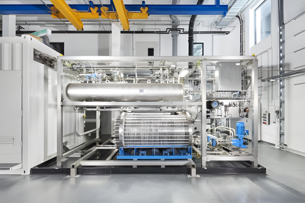 Erweiterung des Elektrolysetestfelds ElyLab am ZSW gestartet