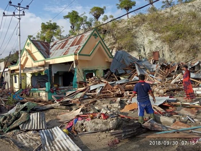 Nothilfe-Teams von World Vision in Palu - Hilfe läuft an
