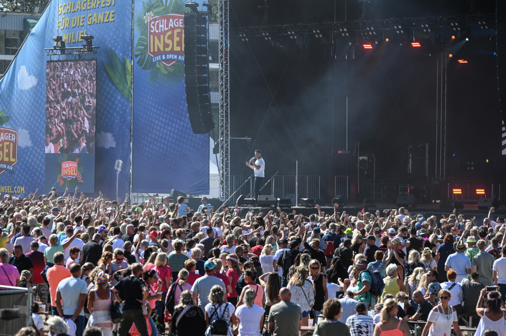Starauflauf beim großen Deutschlandfinale der „Schlagerinsel“ im Ruhrgebiet