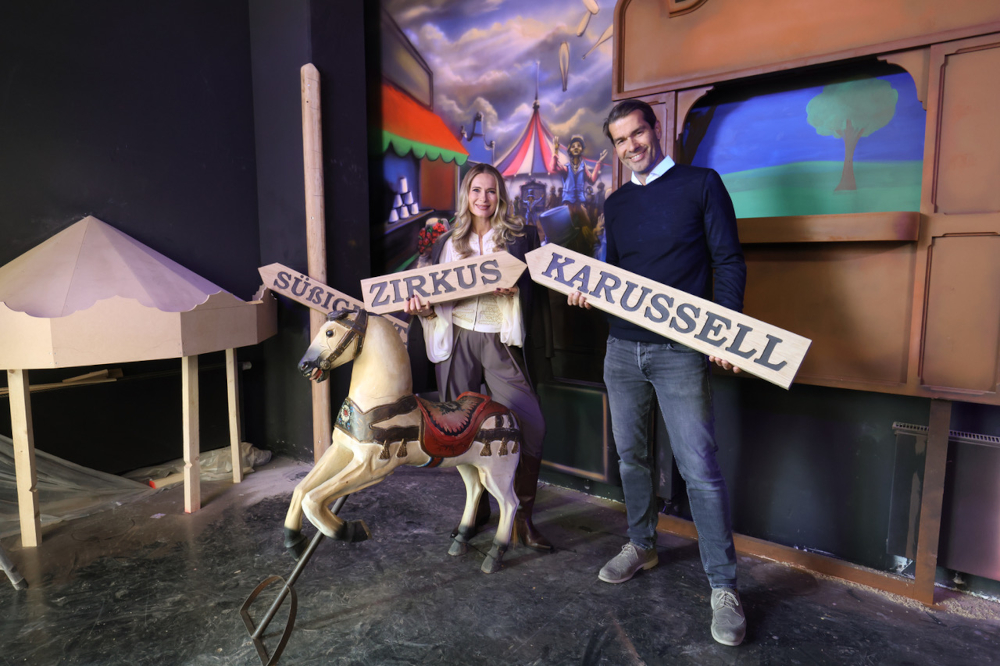 Auch der Hamburger Dom darf nicht fehlen Iryna und Martin Thater