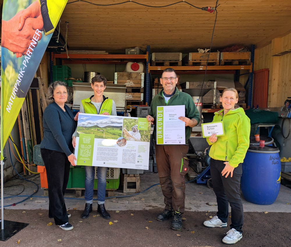 „Brandneuer“ Naturpark-Partner