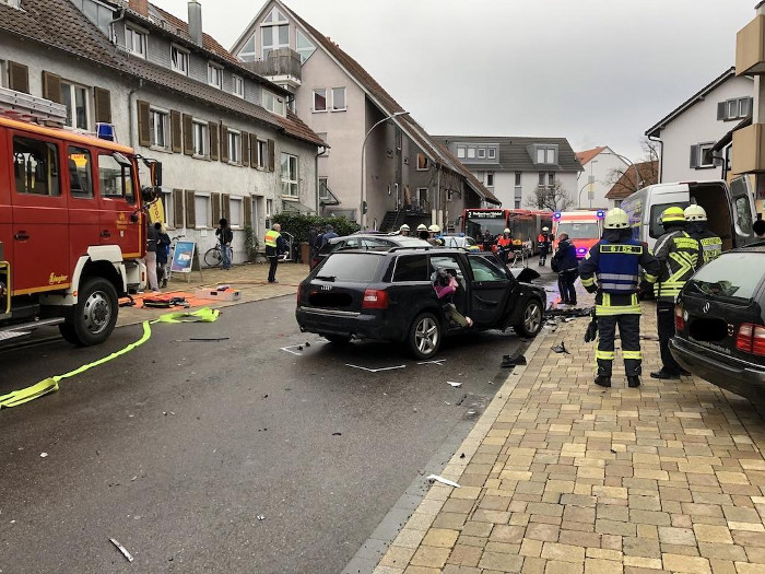 Verkehrsunfall Radolfzellerstraße
