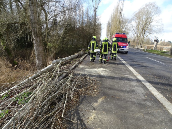 Sturmtief "Sabine" sorgt für Unwettereinsätze