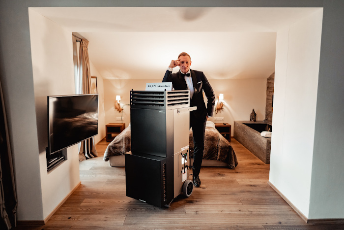 La Val Hotel & Spa bietet seinen Gästen viren- und keimfreie Luft