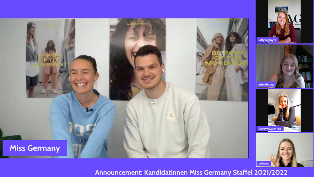 Miss Germany 2020/2021: Über 12.000 Bewerbungen für neue Staffel