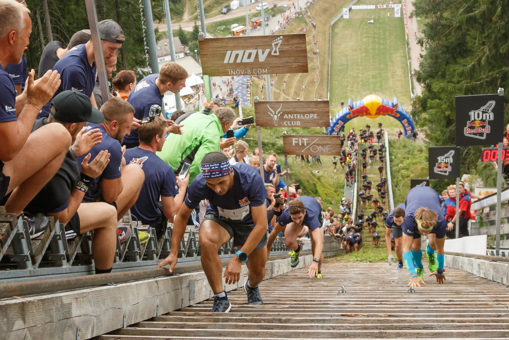 Schanzenlauf Red Bull 400 in Titisee-Neustadt