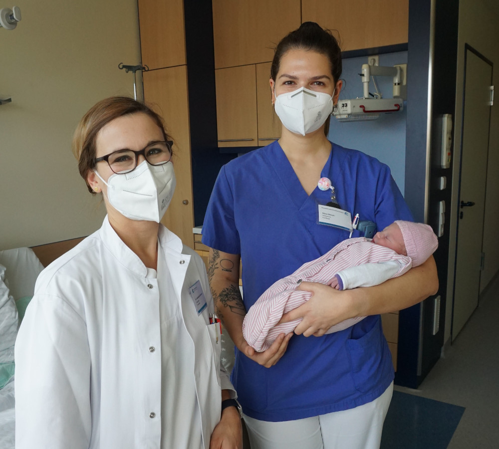 Klinikum Konstanz: Die kleine Olivia macht die 1000 voll