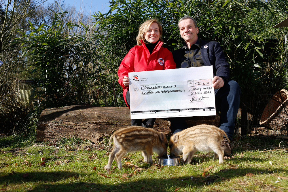 100.000 Euro für heimische Wildtiere in Not