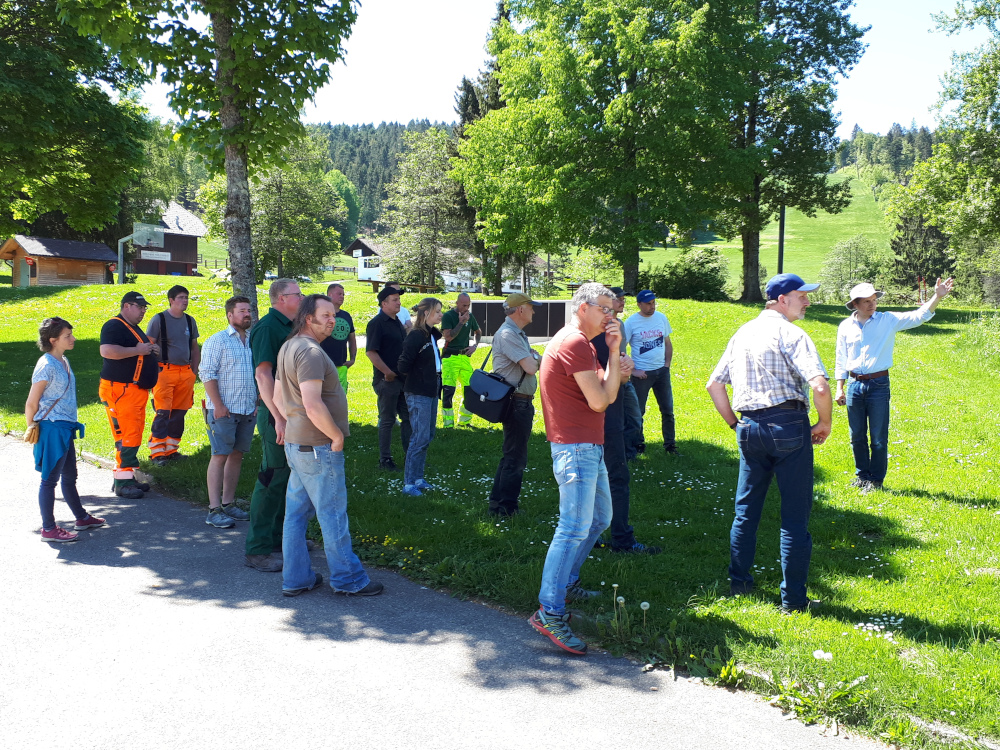 Wertvoller Austausch zur Anlage und Pflege von blütenreichen Wiesen