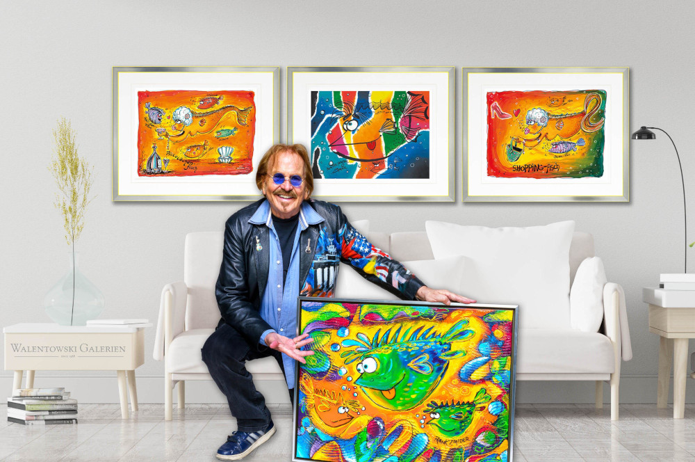 Frank Zander feiert die Kunst – zusammen mit Alexandra Hofmann