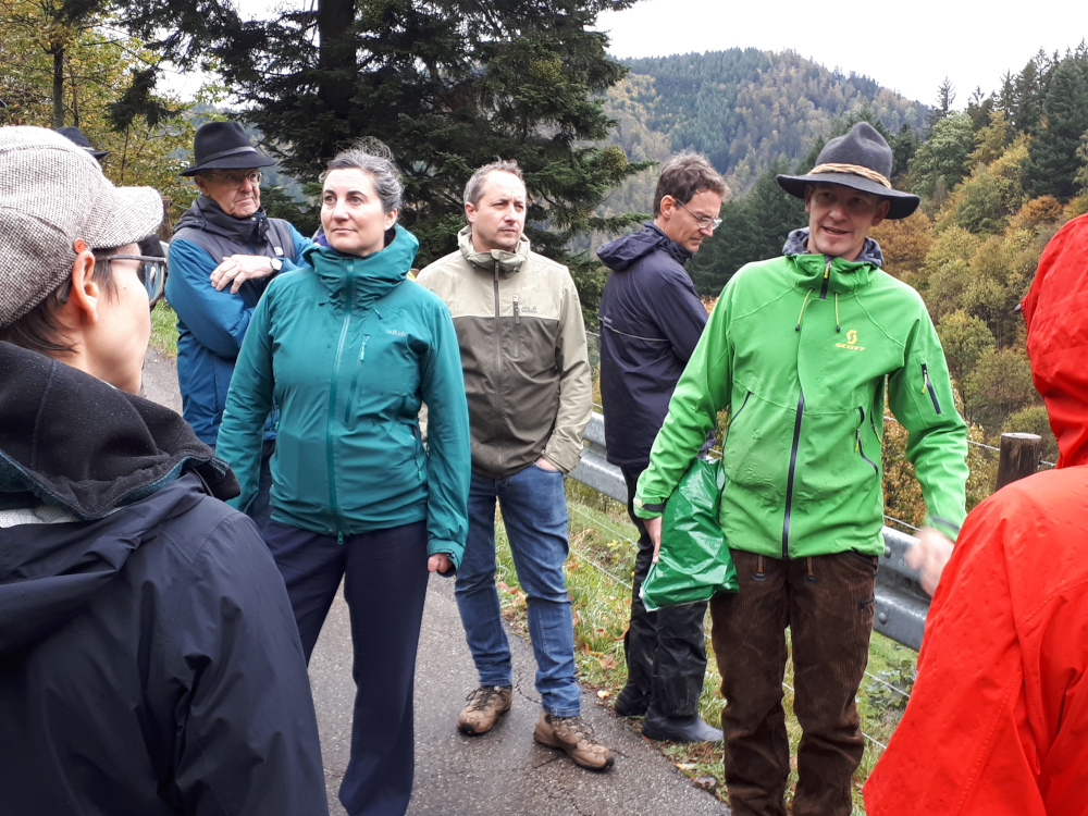 Am Belchen werden Probleme und Lösungsansätze im Umgang mit dem Wolf aufgezeigt