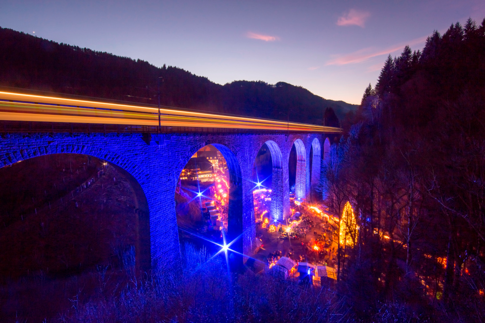 Vorfreude auf den Weihnachtsmarkt in der Ravennaschlucht