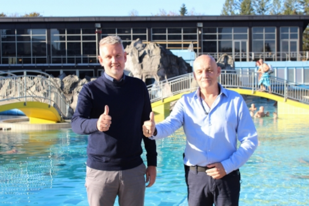 Heiltherme in Bad Füssing: "Die Therme bleibt auch im Winter geöffnet"