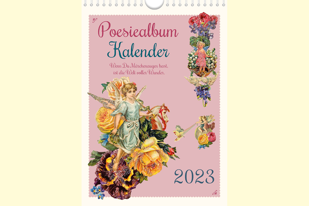 Erstmals Poesiealbum als Kalenderformat für 2023 erhältlich
