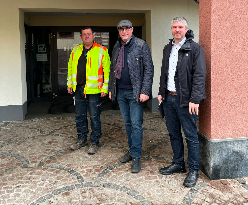 Jonas Hoffmann in Hasel: „Kleine Kommunen brauchen verlässliche Unterstützung“