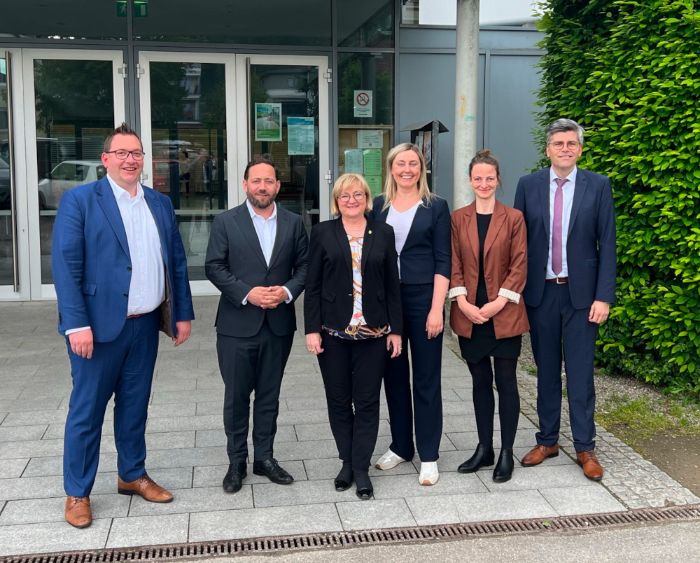 Staatssekretär Florian Hassler besucht Hochrheinkommission