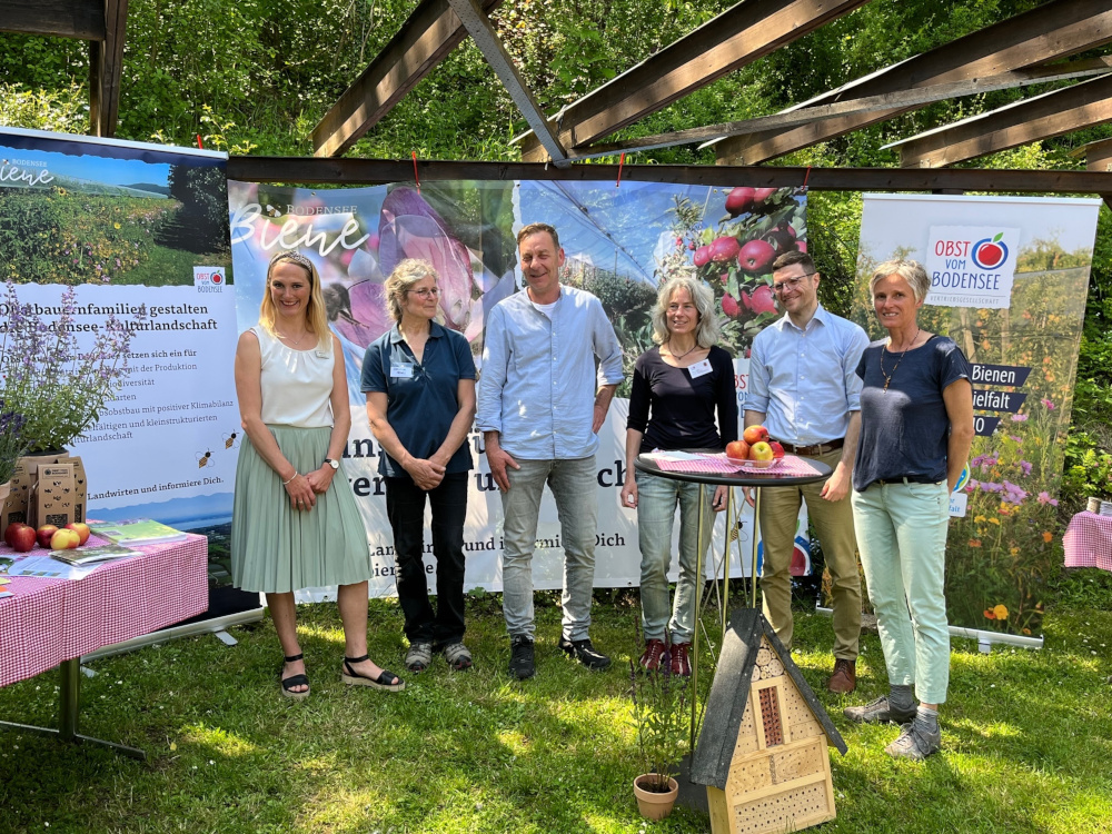 Wildbienenbestand in Obstanlagen am Bodensee stabilisiert sich auf hohem Niveau