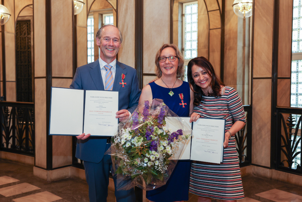 Höchste Ehren für Gründer der Stiftung für Mensch und Umwelt