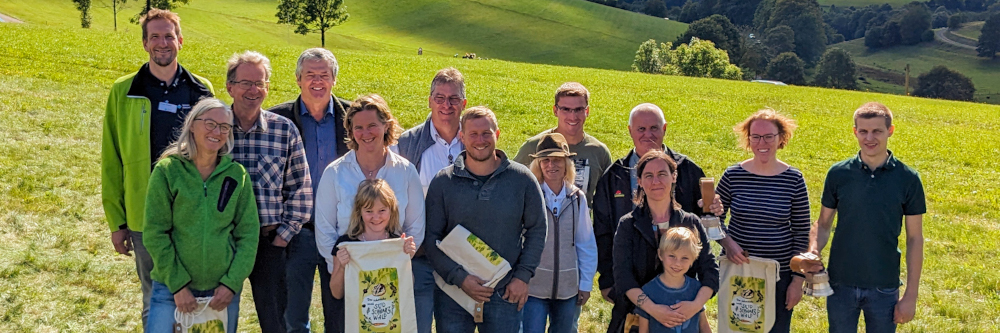 Preisverleihung der Wiesenmeisterschaft beim Weidefest Gersbach