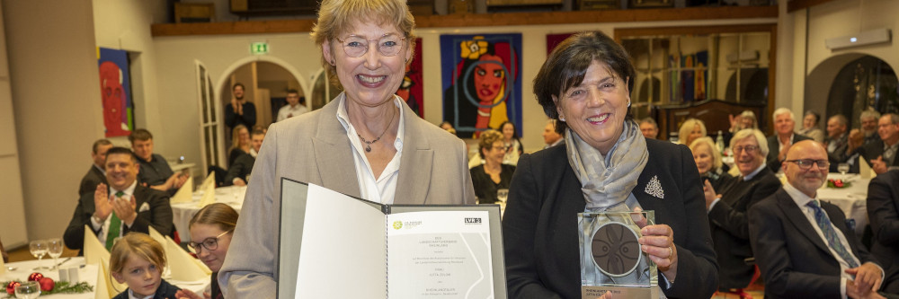 Jutta Zülow erhält Rheinlandtaler für soziales und menschliches Engagement