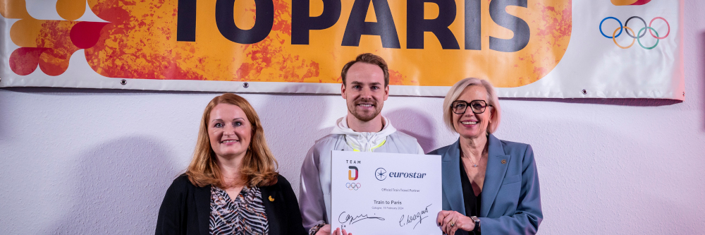 Paris 2024: Team Deutschland reist mit Eurostar