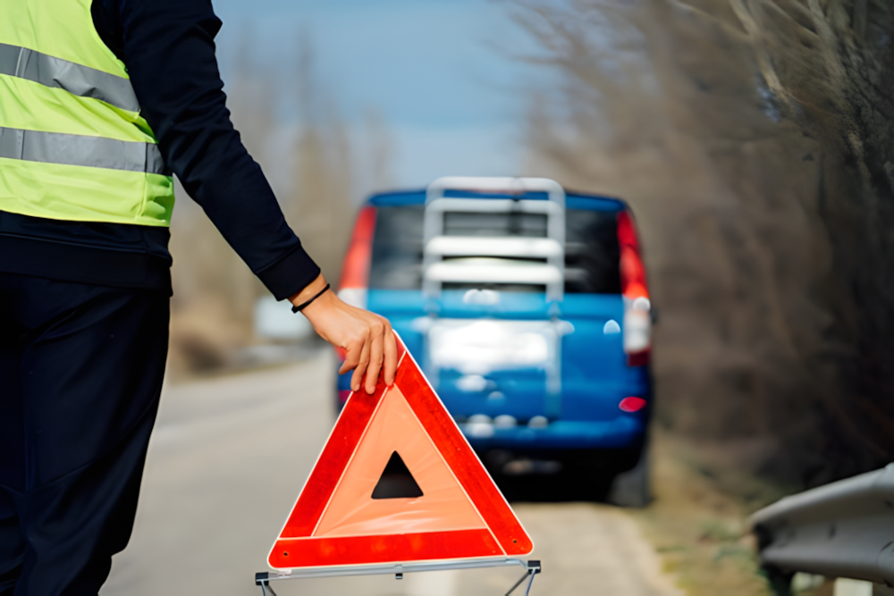 Richtiges Verhalten bei einer Autopanne