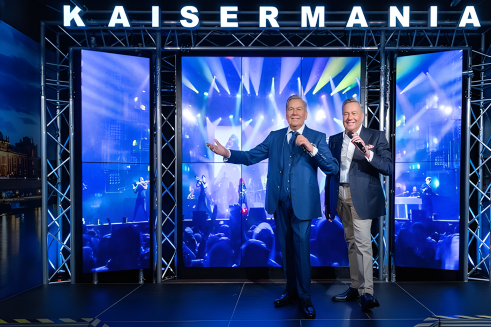 Roland Kaiser trifft auf sein Wachs-Double!