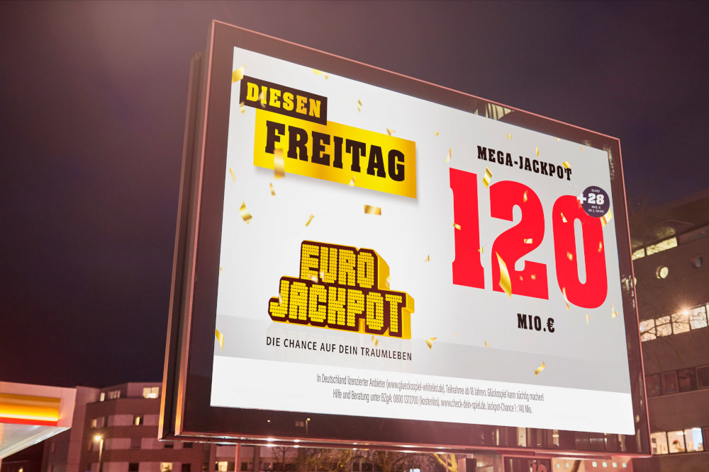 Geschafft: Eurojackpot nach 18 Ziehungen geknackt