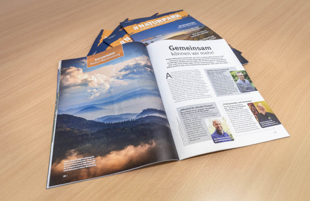Die sieben Naturparke in Baden-Württemberg veröffentlichen die siebte Ausgabe ihres Magazins