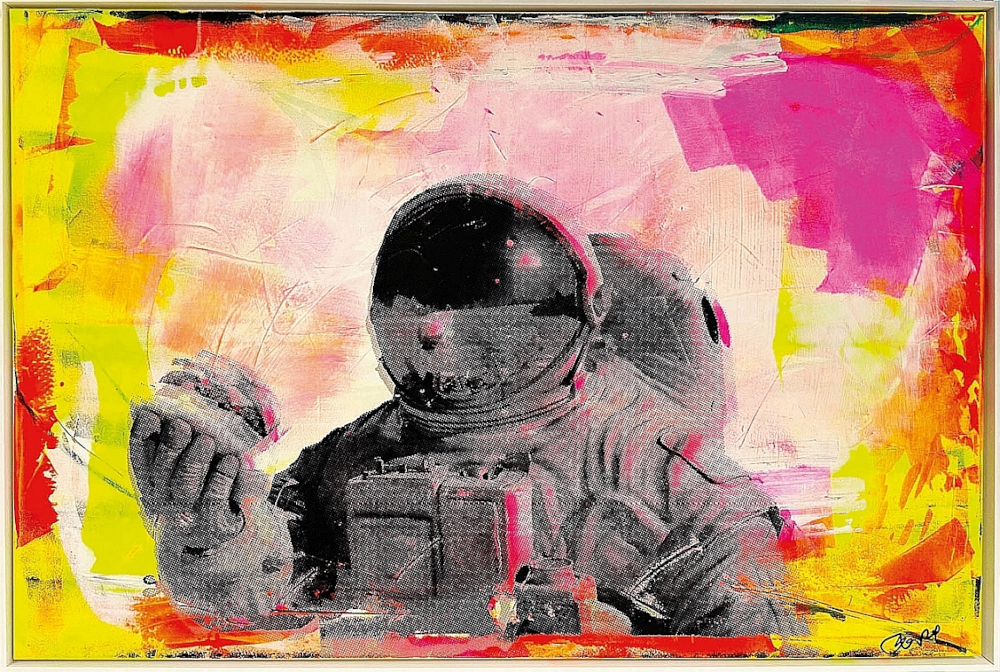 Pop Art im Hästens Store Düsseldorf