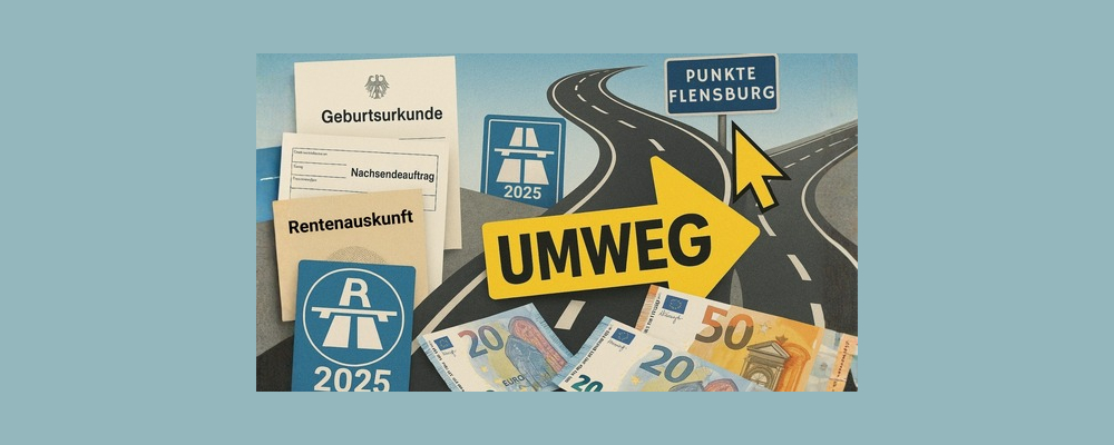 Teurer Umweg statt digitaler Abkürzung