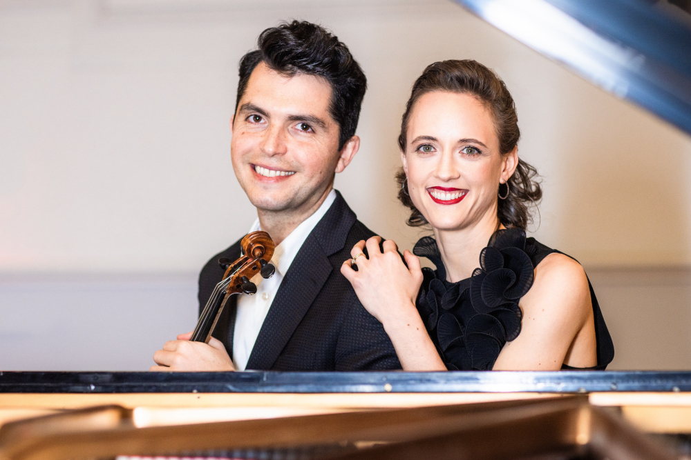 Gabriela Fahnenstiel und Ryan Meehan mit den großen Sonaten zu Gast in Schloss Bonndorf