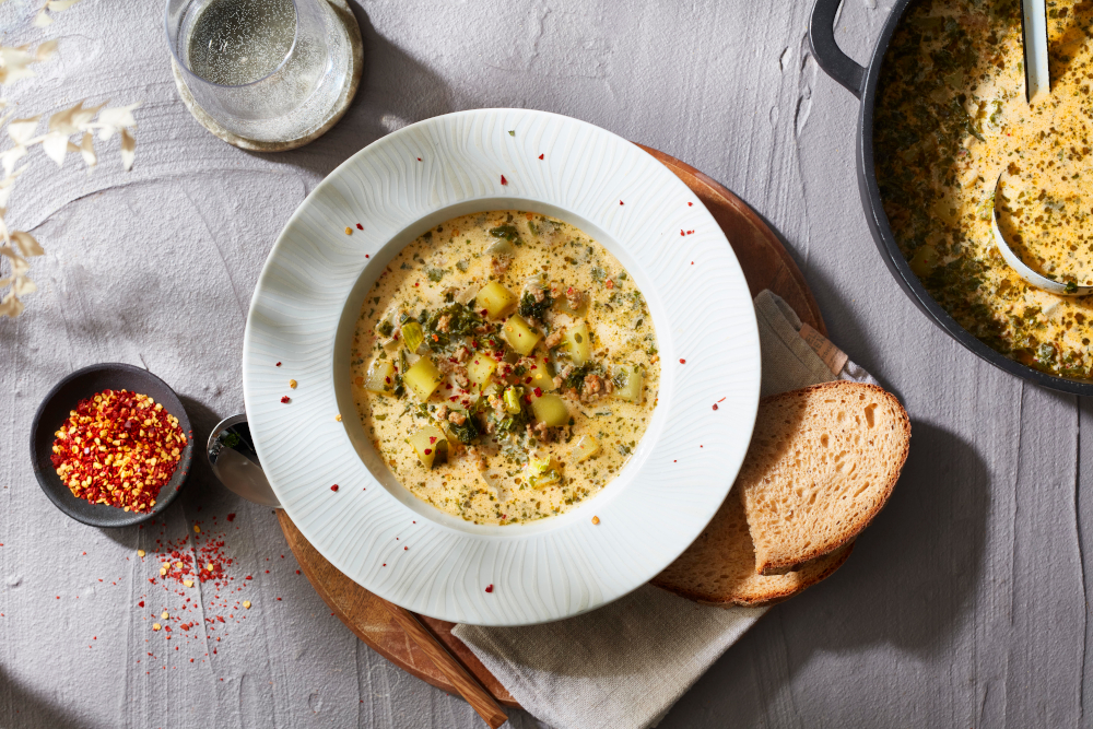 Kartoffeln & Grünkohl: starkes Duo für die kalte Jahreszeit