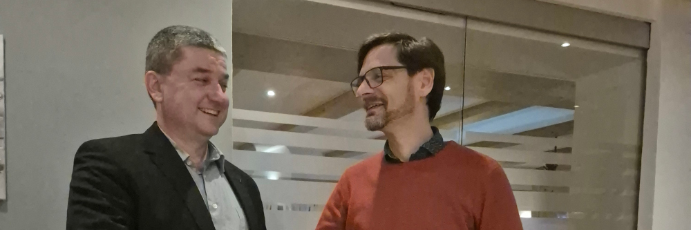 Heiko Weißenberger stellt sich bei JHV der SPD Lauchringen vor