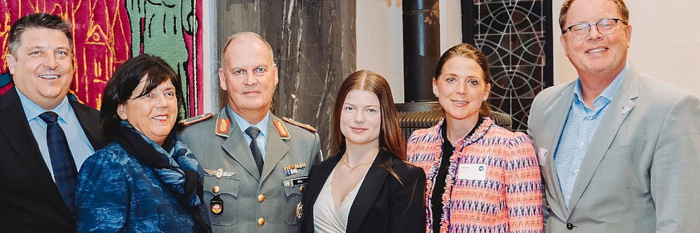 Gnadentaler Unternehmertisch mit Brigadegeneral Hans-Dieter Müller