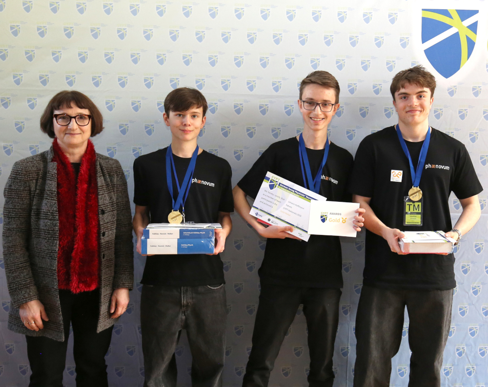 phaenovum-Schüler holen die fünfte Goldmedaille in Folge