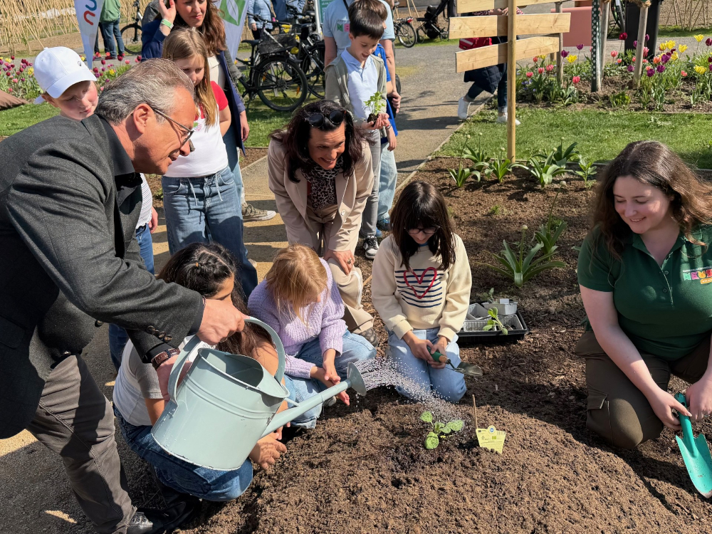 Im Grünen Klassenzimmer wird Lernen zum Erlebnis