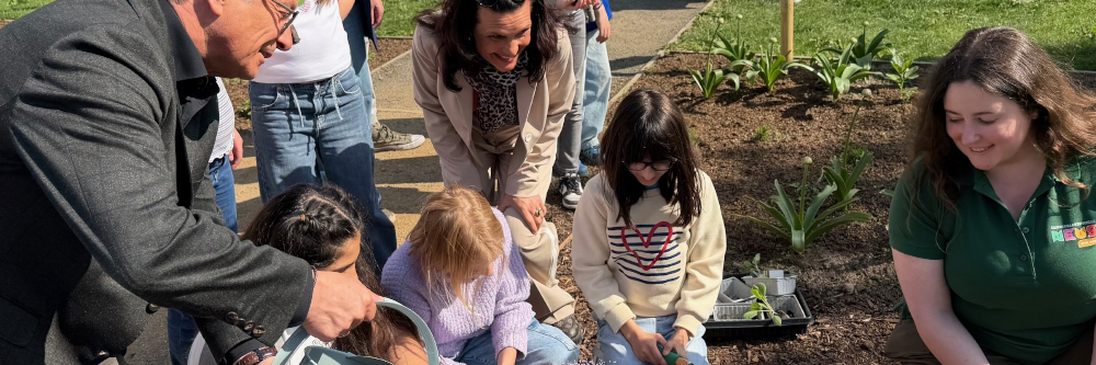 Im Grünen Klassenzimmer wird Lernen zum Erlebnis