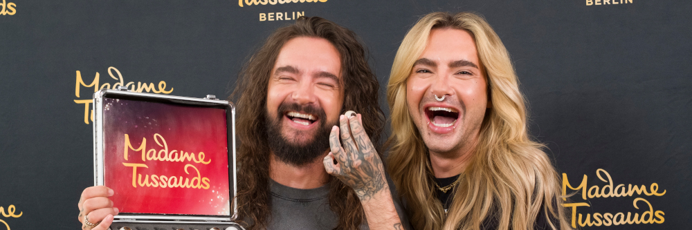 Bill & Tom Kaulitz werden als erste Zwillingsfiguren im Madame Tussauds Berlin verewigt