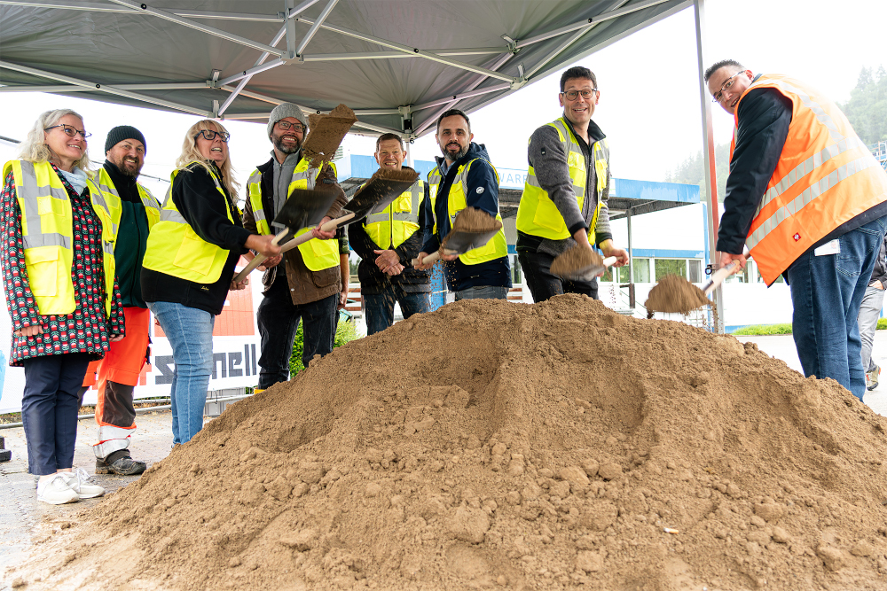 Spatenstich für neue Netzanbindung in Maulburg