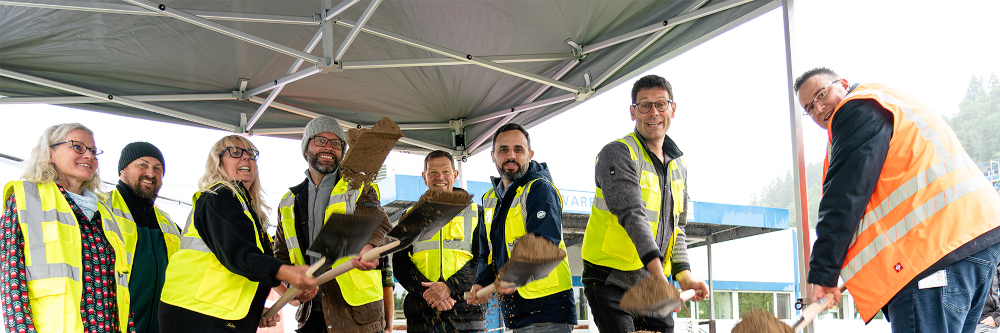 Spatenstich für neue Netzanbindung in Maulburg
