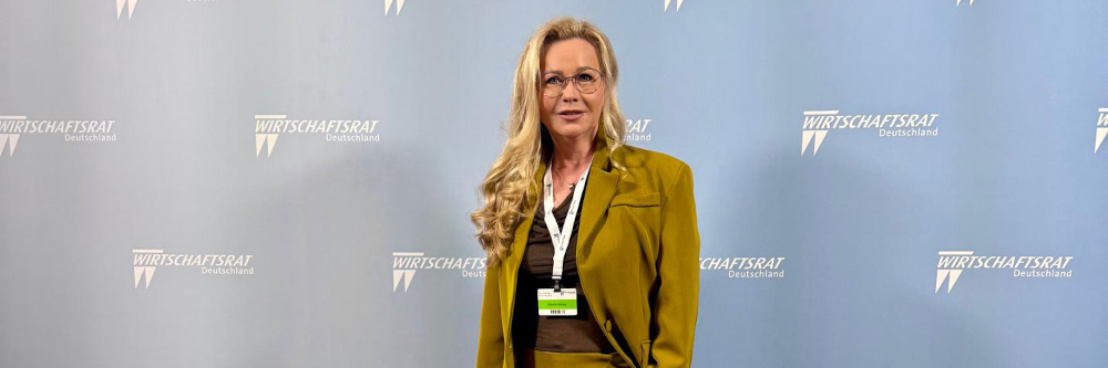 Mönchengladbacher Unternehmerin Nicole Simon beim CDU-Wirtschaftstag 2026 in Berlin