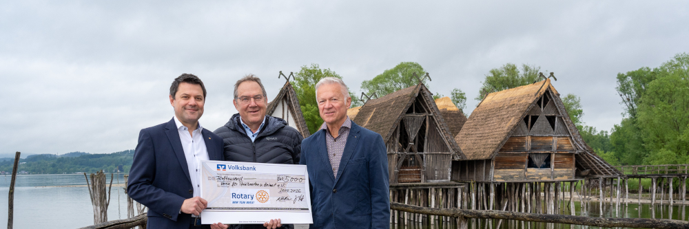 Rotary unterstützt Jugendarbeit der Pfahlbauten