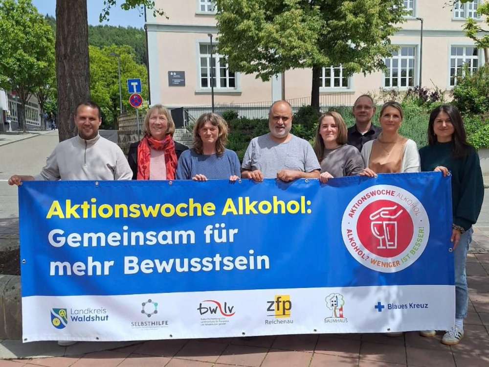 Aktionswoche Alkohol 2026 im Landkreis Waldshut: „Gemein- sam für mehr Bewusstsein"