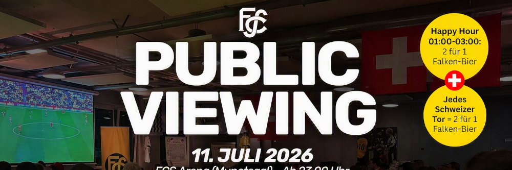 Public Viewing Schweiz vs. Argentinien – Die Fussballnacht in Schaffhausen