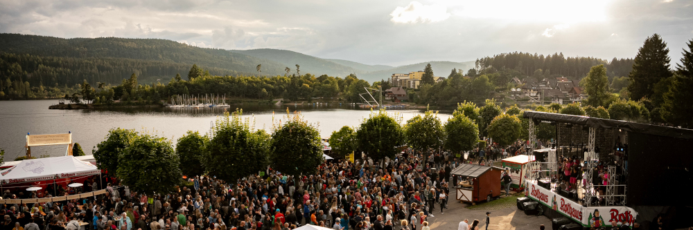 Absage des Feuerwerks beim Seenachtsfest am Schluchsee