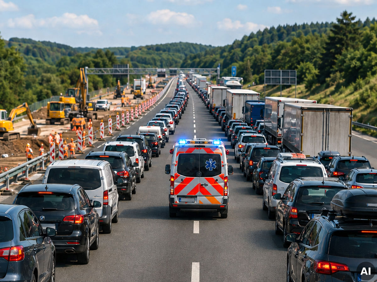 AvD: Zum Ende der Sommerferien trifft Rückreisewelle auf Baustellen