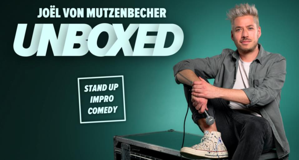 Basler Comedian Joël von Mutzenbecher für den Swiss Comedy Award nominiert