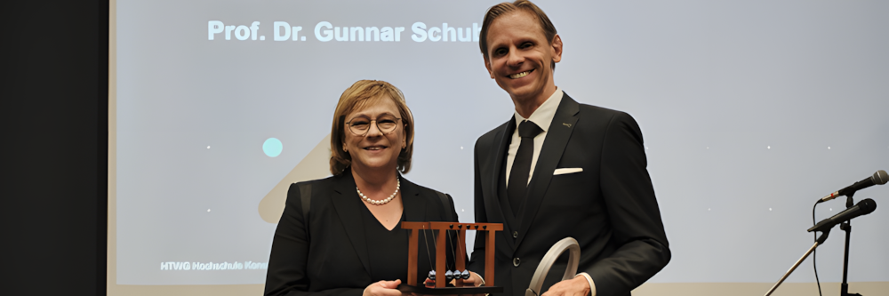 HTWG feiert Amtsübergabe an Gunnar Schubert und verabschiedet Sabine Rein
